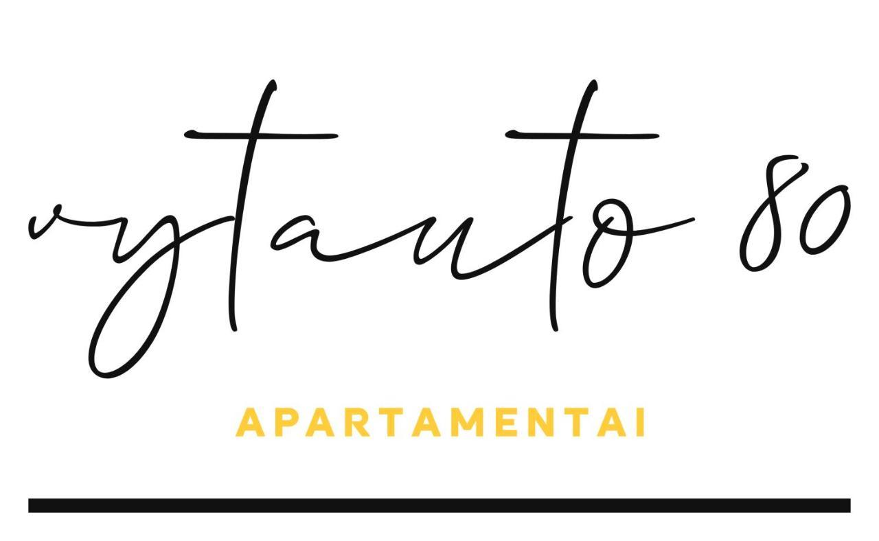 Vytauto 80 Apartman Palanga Kültér fotó